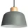 LEDKIA Wawak 1-flg. 30 cm rund seladongrün Holz Metall