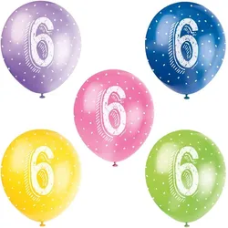5 Luftballons 6. Geburtstag