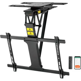 Easy Life EasyLife TV Deckenhalter Smart Home elektrisch drehbar und schwenkbar 32 bis 75 Zoll VESA 600x400 Schwarz