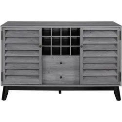 Weinregal Vaughn Grau ca. 120x76x48cm