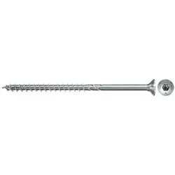 fischer 670271, Schraube, Metall, Holz, Allgemeiner Nutzen, Teilgewinde, Flachko