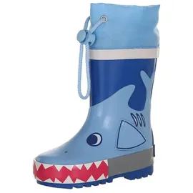 Playshoes Hai Gummistiefel Blau 29