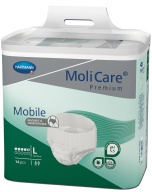 MoliCare® Mobile Light Inkontinenzslip, Zur Anwendung bei mittlerer Inkontinenz, 1 Beutel = 14 Stück, Größe L/3, Bauchumfang 100-150 cm