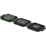 Canyon Wireless Charger WS-305 15W 3-in-1 Faltbar Schwarz - Schwarz