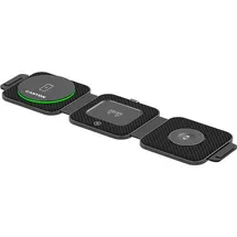 Canyon Wireless Charger WS-305 15W 3-in-1 Faltbar Schwarz - Schwarz