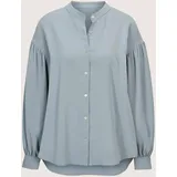 Madeleine Langarmbluse blau 34
