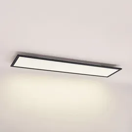 LINDBY Nelios 1 LED-Panel 120 x 30 cm schwarz