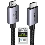 UGREEN HDMI-Kabel HD171 8K 2 m Grau