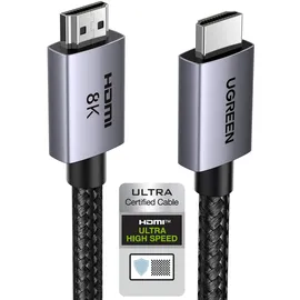 UGREEN HDMI-Kabel HD171 8K 2 m Grau
