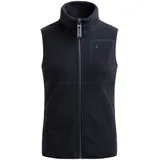 Soccx Damen Fleeceweste mit Rücken-Artwork Blue Navy, S - S