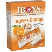 Arno Knof GmbH Ibons Ingwer Orange Box Kaubonbons