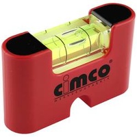 Cimco Wasserwaage Steckdose 211555 Mini-Wasserwaage