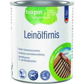 Biopin Nature Leinölfirnis Transparent 0,75 l