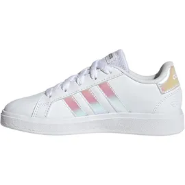 adidas Grand Court Lifestyle Lace Tennis Cloud White / Iridescent / Cloud White 33 1/2