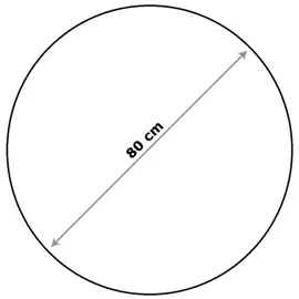 Sanilo Badteppich Old Tree Braun Ø 80 cm