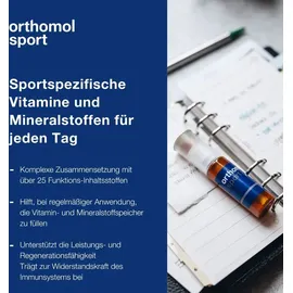 Orthomol Sport Trinkfläschchen / Tabletten  / Kapseln 7 St.