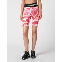 Plein Sport Damen, Tight CAMOUFLAGE, Pink, S