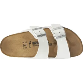 Birkenstock Arizona SL weiß schmale Weite Gr. 46