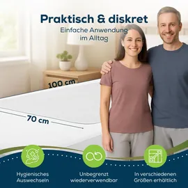 Sensalou Inkontinenzauflage 70 x 100 cm weiß