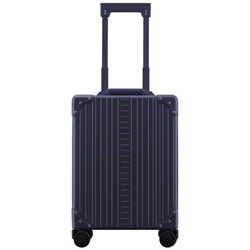 ALEON Handgepäck-Trolley Business, 4 Rollen, Aluminium blau