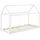 [en.casa] Kinderbett Netstal 80 x 160 cm Kiefer weiß