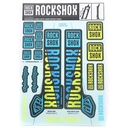 ROCKSHOX Sticker Decal Set für 35 mm Federgabel | Troy Lee Design far