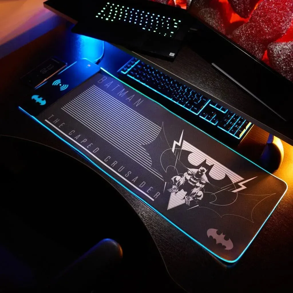 Numskull Games 154919 Mauspad Gaming-Mauspad Blau, Mehrfarbig, Rot