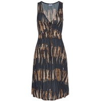 Buffalo Jerseykleid Damen marine-bedruckt Gr.40