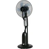 Homcom 125 cm Standventilator Schwarz