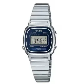 Casio Damen-Armbanduhr Vintage Digital Quarz Metall LA-670WA-2