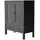 Tikamoon Sideboard 100 cm Schwarz