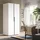 Möbel Boss Drehtürenschrank Anga 80 x 180 x 51 cm Weiß