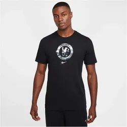 NIKE FC Chelsea London Crest T-Shirt Herren 010 - black L