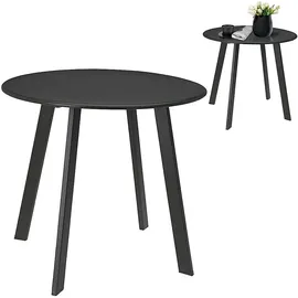 Koopmann International Beistelltisch Ø 50 x 45 cm Grau
