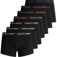 JACK & JONES Jacbasic Boxershorts black/black S 7er Pack