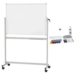 MAUL mobiles Whiteboard 120,0 x 90,0 cm grau Kunststoff, beschichtet