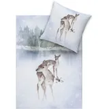 Estella Bettwäsche ICELAND (BL 135x200 cm) - weiß - BL 135x200 cm