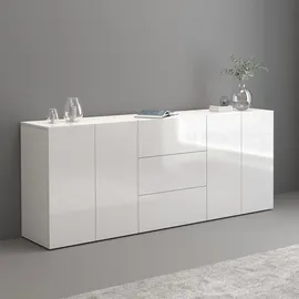 OTTO home Sideboard 200 x 80 x 40 cm Weiß