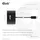 Club 3D CSV-7400 DisplayPort Adapter 22 cm Schwarz