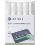 HENDI Kreidemarker 5 St. 2-6 mm Weiß
