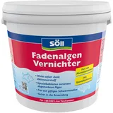 Söll 80590 FadenalgenVernichter mit Aktivsauerstoff 5 kg - Fadenalgenentferner mit Sofortwirkung, Spezialbakterien zersetzen abgestorbene Algen in Teichen