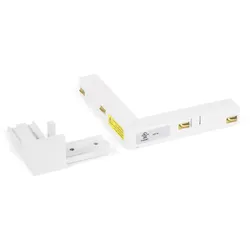 L-Verbinder Strex System - Weiß, Nicht Elektrisch (Für Rechtecke)