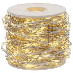 Weihnachts Leitung auf Spule 25m mit 500 LED birnen weiss