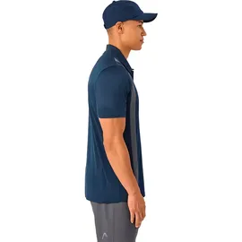 Head Club 25 Tech Polo Shirt Navy