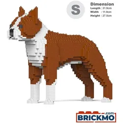 JEKCA Bricks Boston Terrier 01-M02 ST19PT46-M02