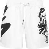 Plein Sport Shorts Weiß S