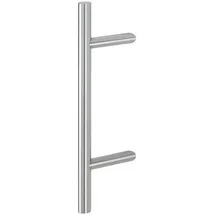 HOPPE Stoßgriff E5012 gerade Edelstahl matt