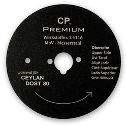 Kreismesser Ceylan Dost 80 Teflon