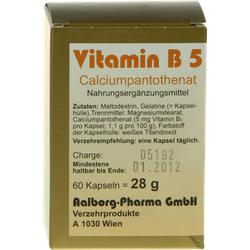 Vitamin B5 Kapseln 60 St