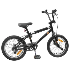 vidaXL BMX Rad 18 Zoll RH 0 cm Schwarz